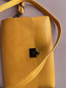 Yellow Crossbody Bag