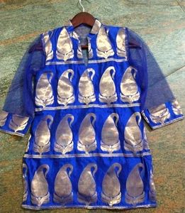 Blue Kurta For Womens