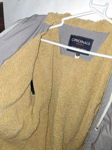 Cozy Fleece Lined Gray Jacket