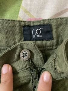 Rio Olive Green Shorts