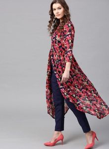Floral Print Kurta