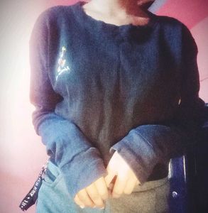Cute Oversized Korean Top 💖