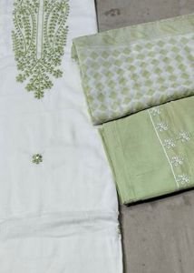 3 Piece Cambric Cotton