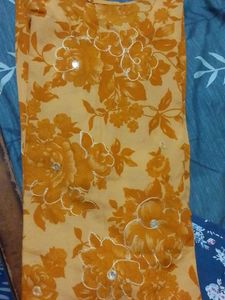 Floral Salwar Kameez Suit With Duppata
