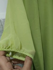kurti like parrot green or florosent  colo