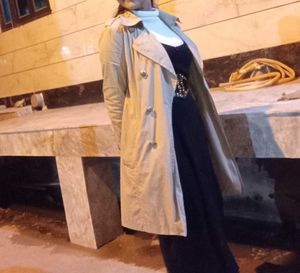 Olive Green Button-Down Midi Dress