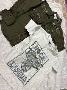 T-shirt With Coat