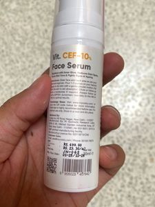 cosiq vitamin CEF-10% face serum