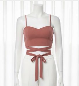 Chic Pink Tie-Up Crop Top🎀