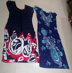 Cotton Kurti, Set Of 2