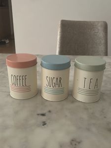 Tea Coffee Sugar Container Set Of 3