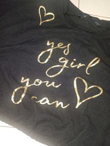 New Cropped top with a message!