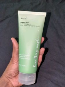 Anua Heartleaf Pore Deep Cleansing Foam 10ml Sampl