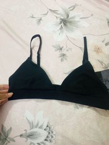 H&amp;M Black Bra Set