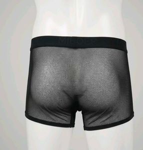 Men&#39;s Mesh Boxer Briefs With Bulge Pouch