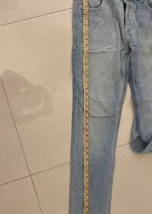 Men Blue Jack And Jones Denim Waist 32