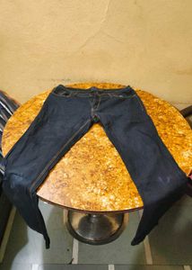 Dark Blue Denim Jeans