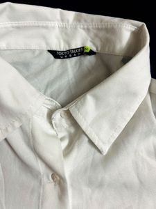 White Tokyo Talkies Button-Down