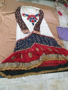 Elegant Embroidered Anarkali Dress
