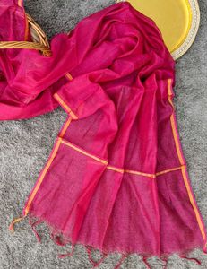 Elegant Rani Pink Dupatta