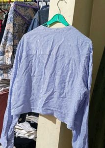 Trendy Crop Shirt