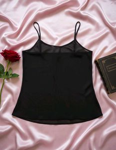 Black Camisole Slip