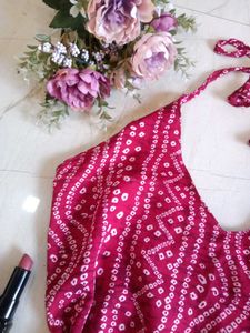 🆕 Viral Halter Neck Corset Short Kurta😍✨