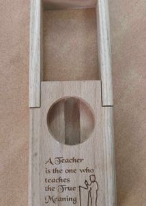 Specialized Wooden Pen Holder For Teacher