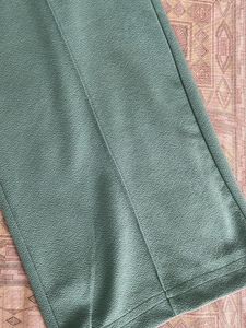 Beige High Waste Trouser