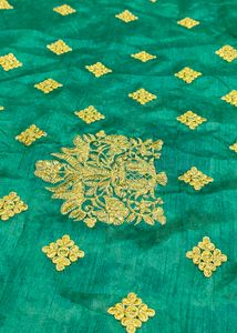 New Beautiful Saree, Embroidery Work Unstitched Bl
