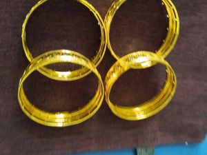 Elegant Gold Bangle Set