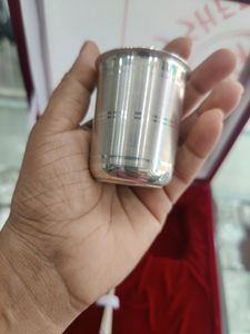 Pure Silver Bartan Set Wth Velvet Box