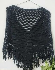 Crochet Fringe Poncho