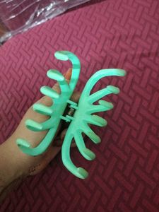 Mint Green Hair Claw Clip