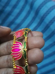 Gold Bangles (Set of 2)