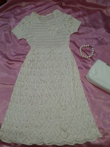 Vintage Crochet Dress