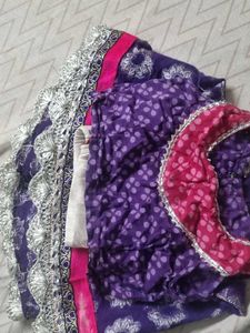 Purple Lehnga Choli