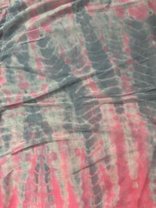 Pink &amp; Grey Dress Material