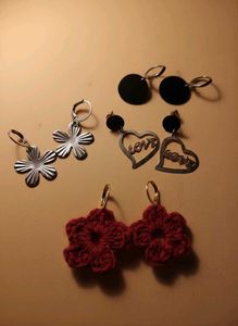 New Handmade Earrings - Funky Combo Set