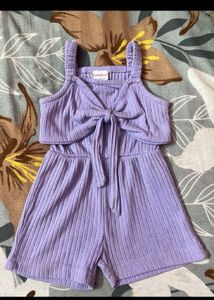 Cute Purple Babyhug Playsuit..!