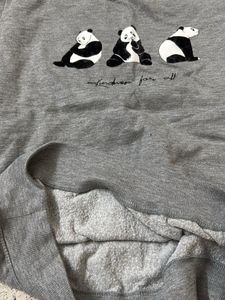 Panda Graphic Sweatshirt