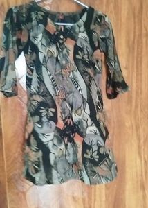 Short printed kurti