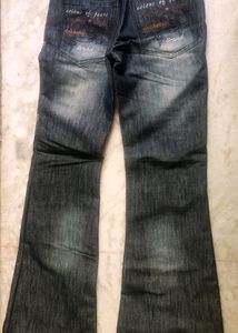 ULTRA FASHION FADED STYLE BOOTCUT JEANS FOR WOMEN