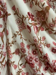 Floral Smocked Long Sleeve Top