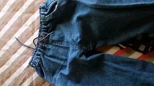 Denim Joggers with top