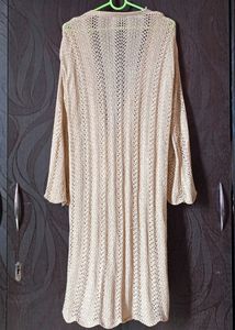 WOMAN GOLD CROCHET  SWEATER ❤️