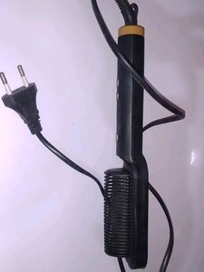 Electric Brush Hair Straightener