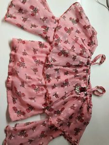 Strappy Off Shoulder Top & Skirt (coord set)