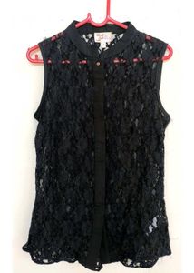 FREE Lace Shirt/Shrug + Sexy Black Push-up Bra