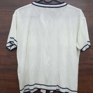 Retro Trim Cardigan